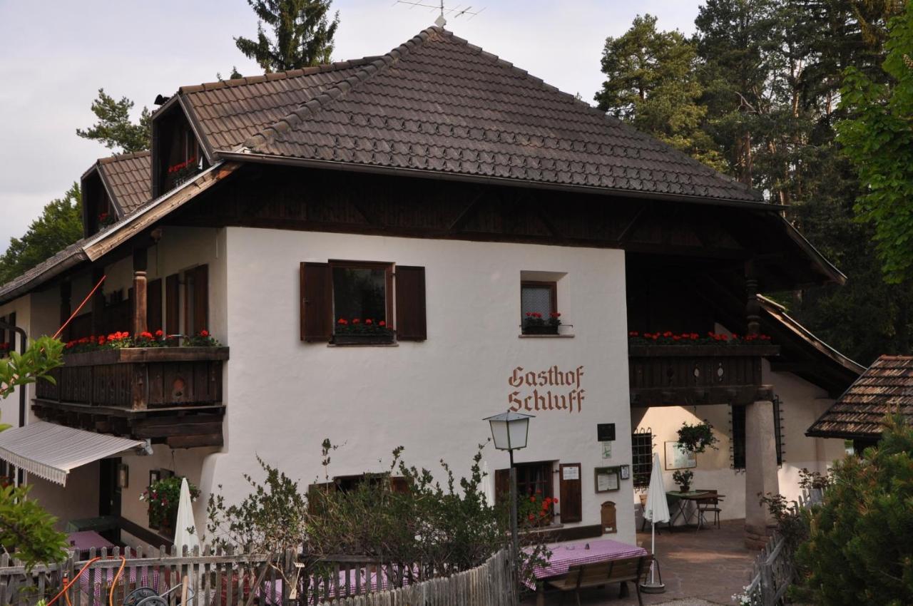 Gasthof Schluff Guest House Soprabolzano Eksteriør bilde